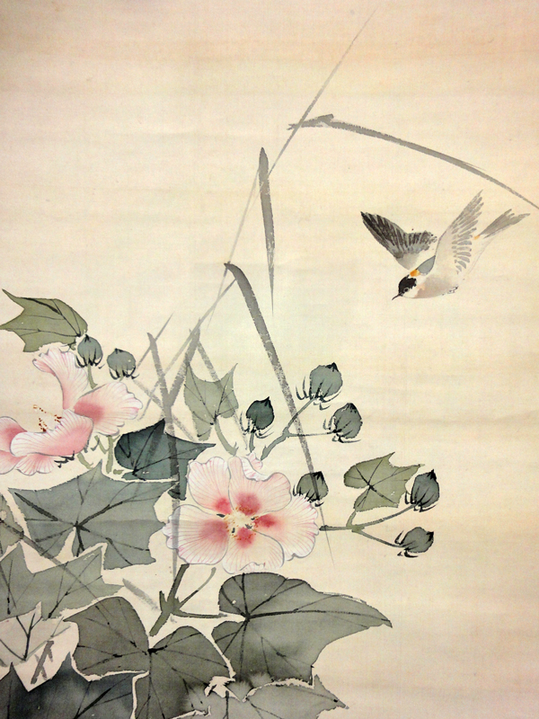 真作】篠田豊岳/雲山探句/渓山人物図/山水図/掛軸/名家伝来/AD-833 真