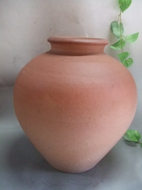 登り窯スカーレット緋色壺｜中村陶器 信楽焼の通販サイト （滋賀/陶器