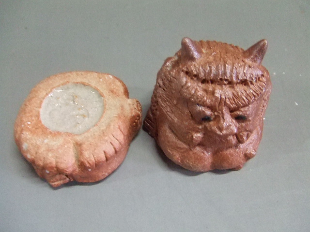 茶道具 鬼 香合｜中村陶器 信楽焼の通販サイト （滋賀/陶器/焼き物