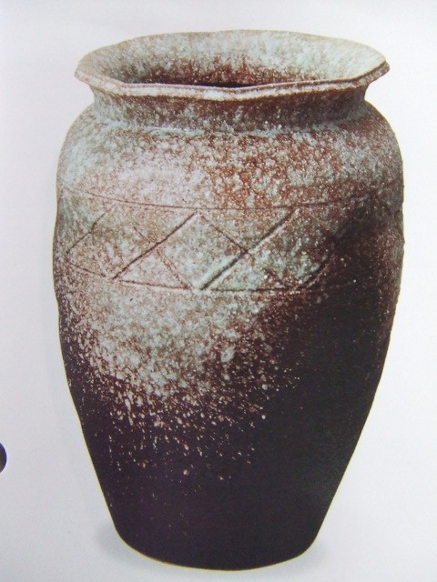 中国 窯変紅釉花口大瓶 送料込み0204 中国 窯変紅釉花口大瓶 送料込み