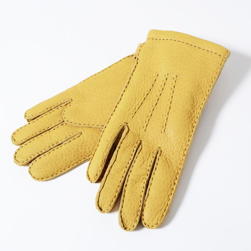 DENTS デンツ グローブ ペッカリー カシミアライナー