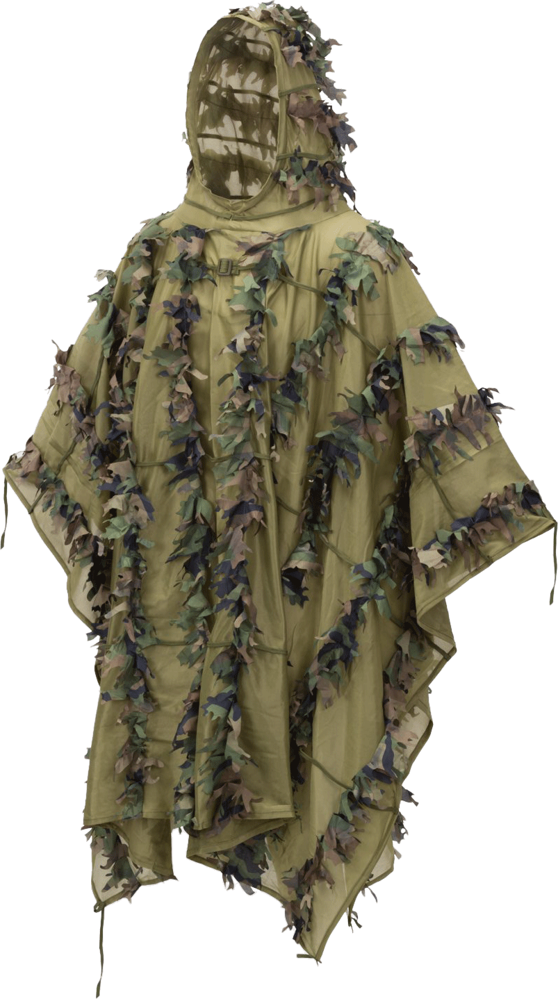 ヘリコンテックス LEAF GHILLIE PONCHO リーフギリーポンチョ HELIKON