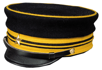 佐官第二種帽 ミリタリーショップ 革ジャン 中田商店