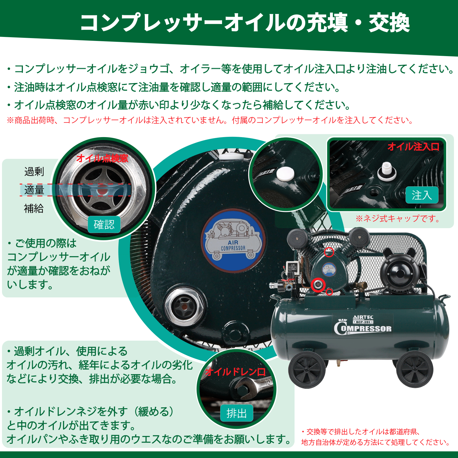 ナカトミ エアーテック、エアーコンプレッサー BCP-392の購入は