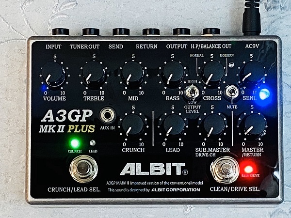 ALBIT A3GP MK II PLUS ギターエフェクター