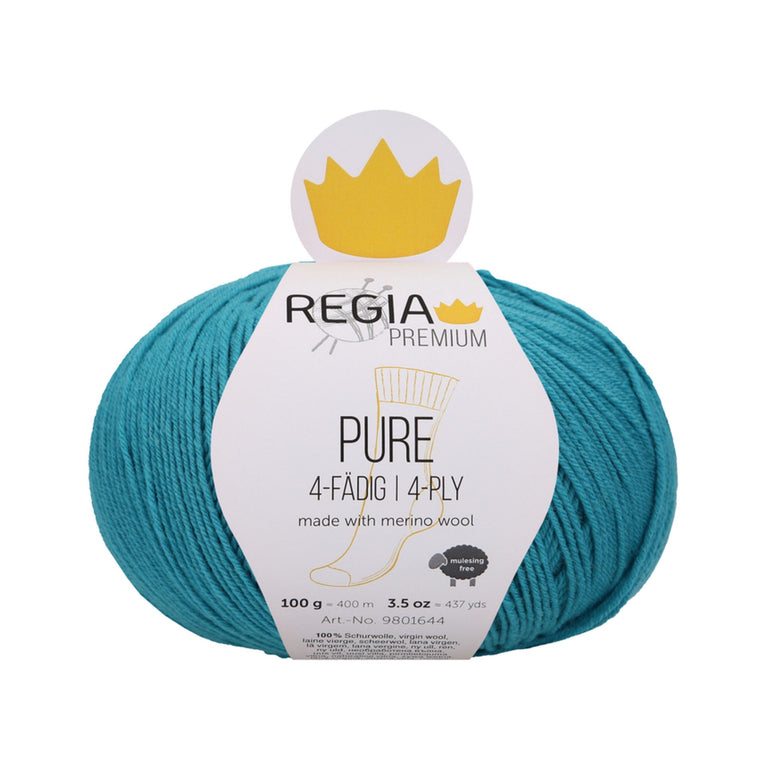 レギア 4本撚り ウール混紡 単色ソックヤーン – なないろ毛糸