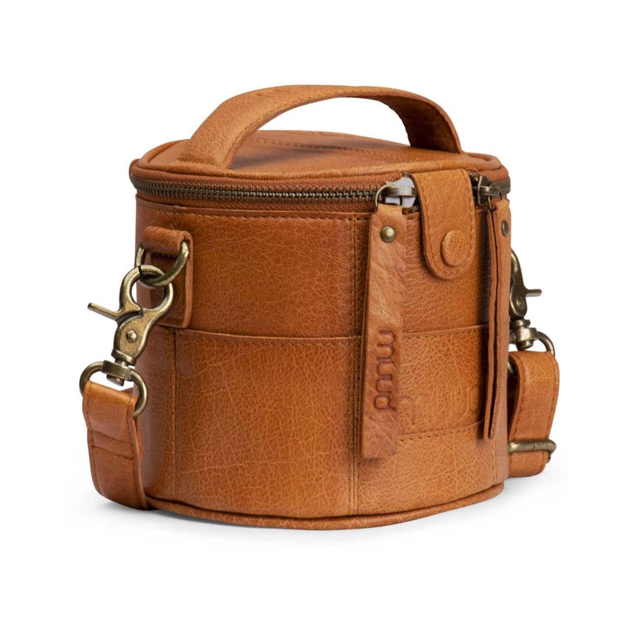 ムー（muud） 編み物用バッグ サターン ミニ 本革製 – なないろ毛糸