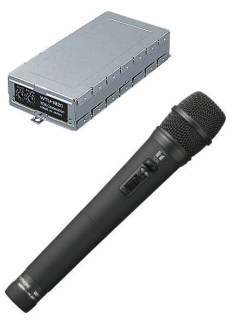 CDデッキ＋カセットデッキ内蔵 WA-1812CD ワイヤレスマイクセット