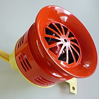 手動回転式サイレン(電源不要の手回し式ハンドサイレン) TS-1004HS