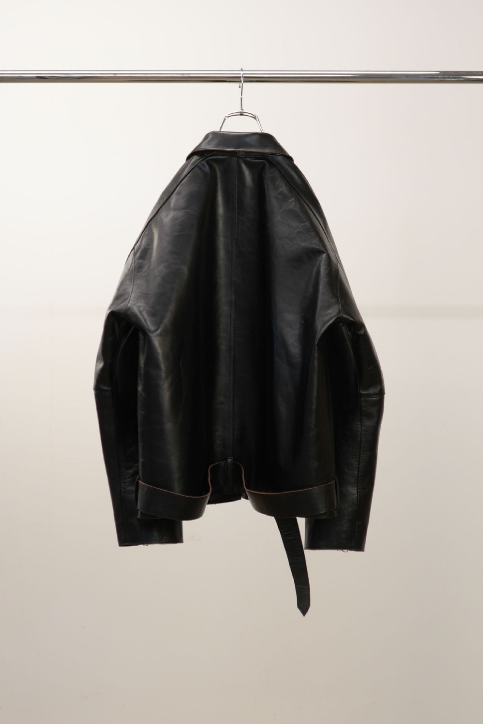 ANCELLM - H.L ZIP UP JACKET | BLACK | レザージャケット | NapsNote