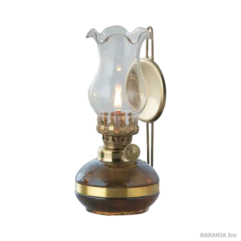 ルナックス オイルランプ アンティーク ミラー付 - 通販 - バー
