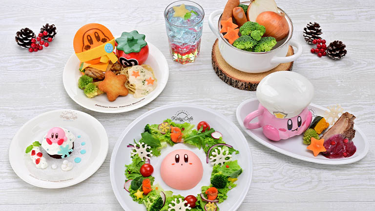 寒い冬もぽかぽかになるメニューと新作グッズが登場！「カービィカフェ