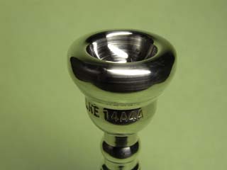 シルキー 新品トランペットマウスピース 14A4A