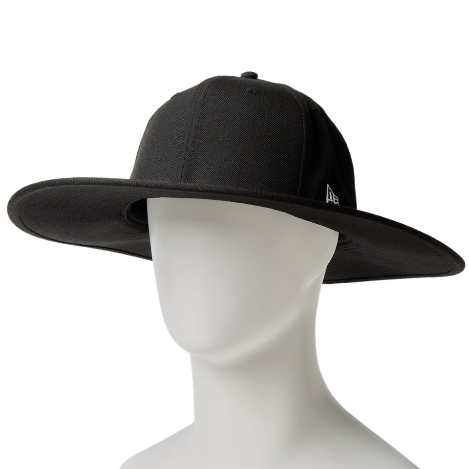 フィッテド ロングブリムハット Fitted Long Brim Hat ブラック