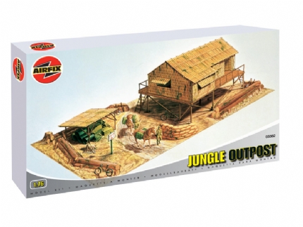 Discontinued - A03382 - Airfix Jungle Outpost - 1:76