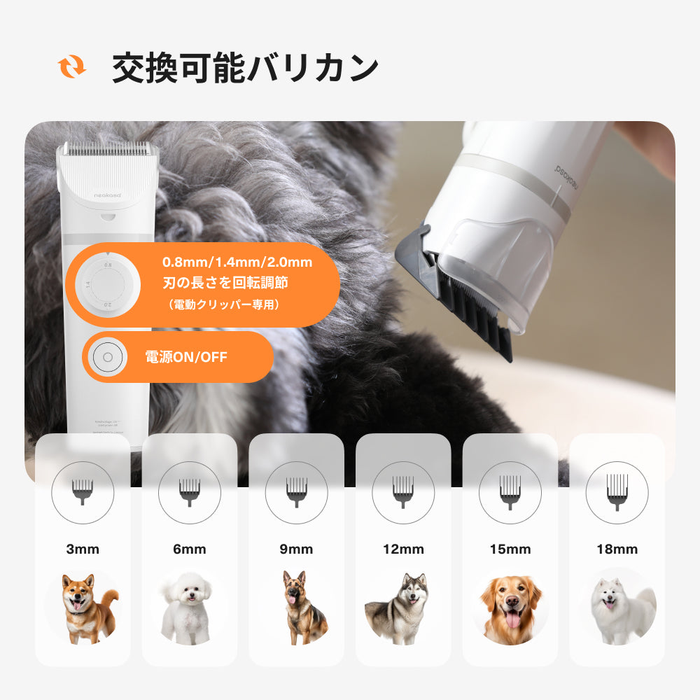 Neakasa S1 Proペットグルーミング 次世代掃除機｜7in1 セット 高級