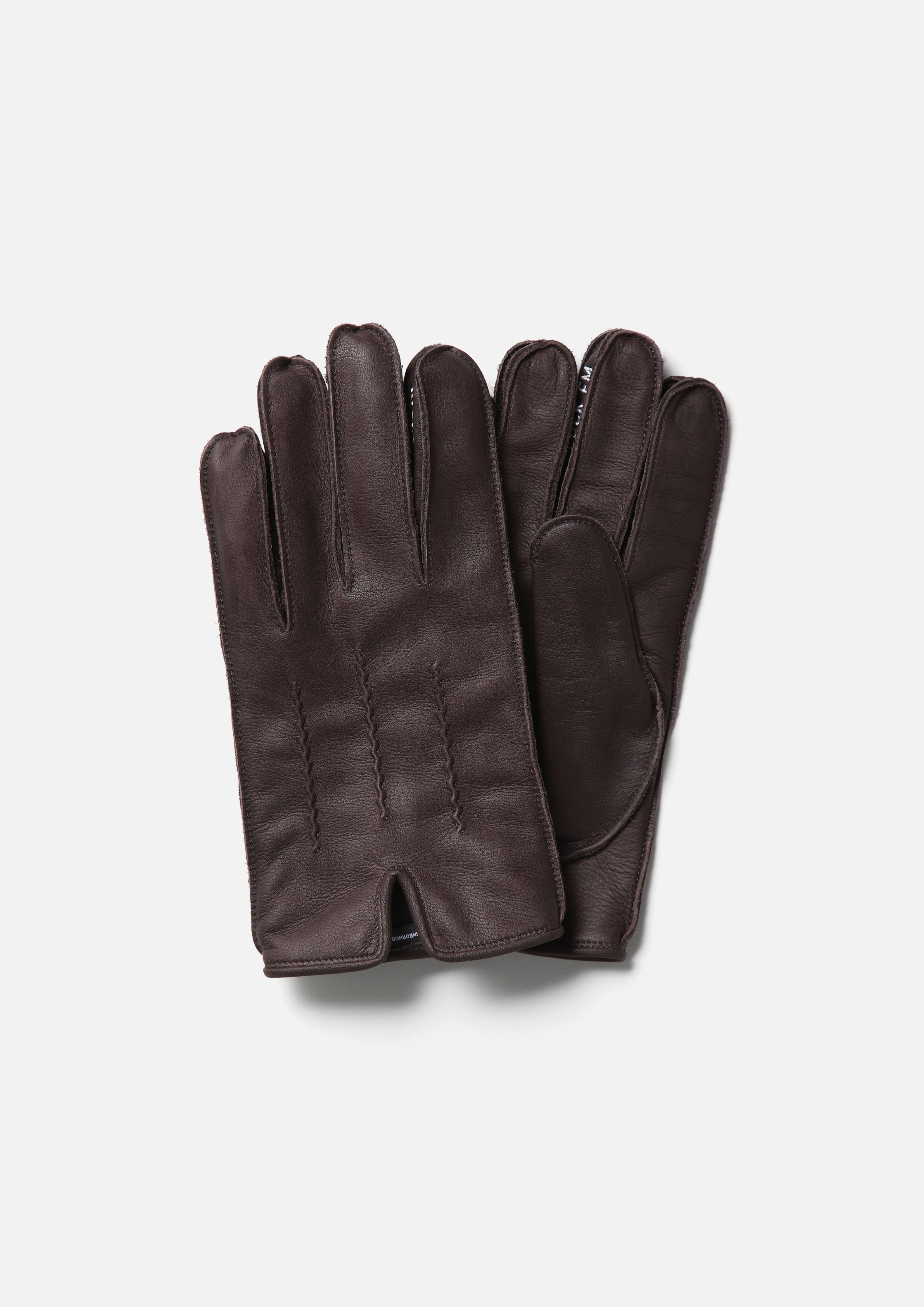 LEATHER EMB GLOVES