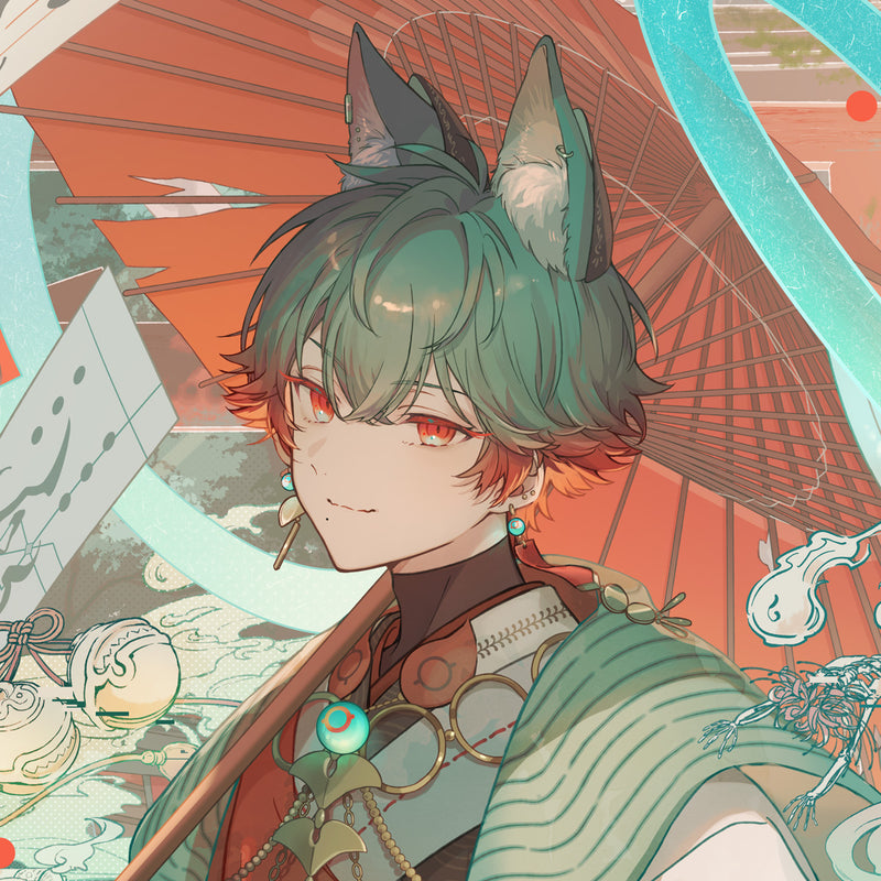 ネオポルテ 八神ツクモ 鬼ヶ谷テン Neo-Porte所属の八神ツクモ様、鬼ヶ