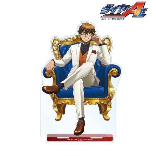 ダイヤのA actⅡ ×コラボカフェ本舗沢村栄純 御幸一也 アクリルスタンド