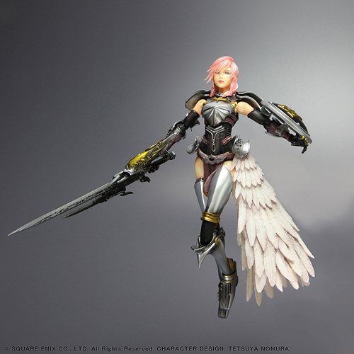 FINAL FANTASY XIII-2 プレイアーツ改 ライトニング フィギュア