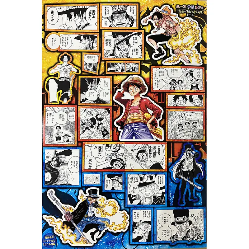 ワンピース 東京ワンピースタワー 帽子マスコットピン ルフィ エース