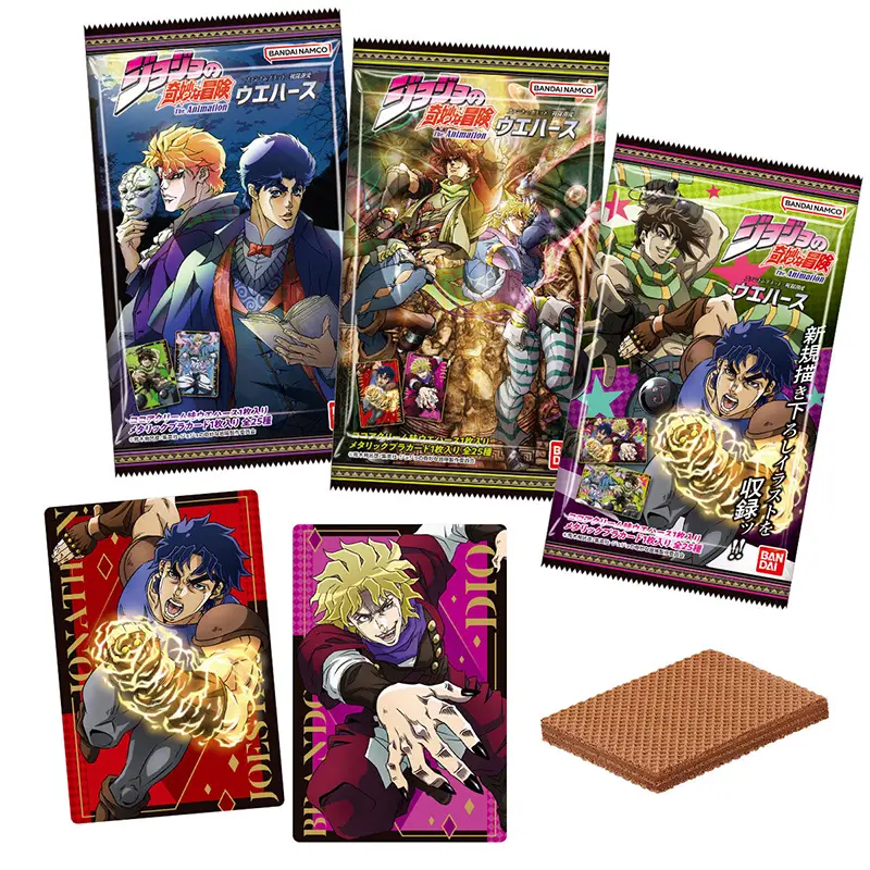 JOJO】カード食玩「ジョジョの奇妙な冒険 ファントムブラッド／戦闘