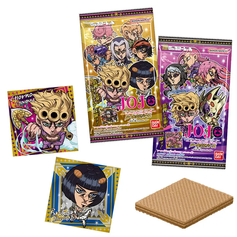 JOJO】シール食玩「にふぉるめーしょん ジョジョの奇妙な冒険 シール