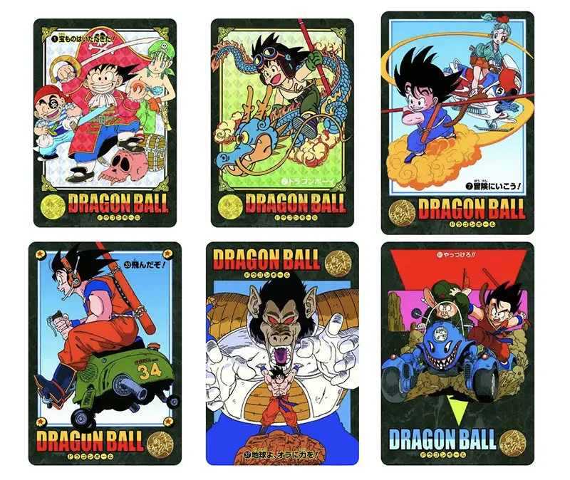 ドラゴンボール ビジュアルアドベンチャーカードセット BANDAI