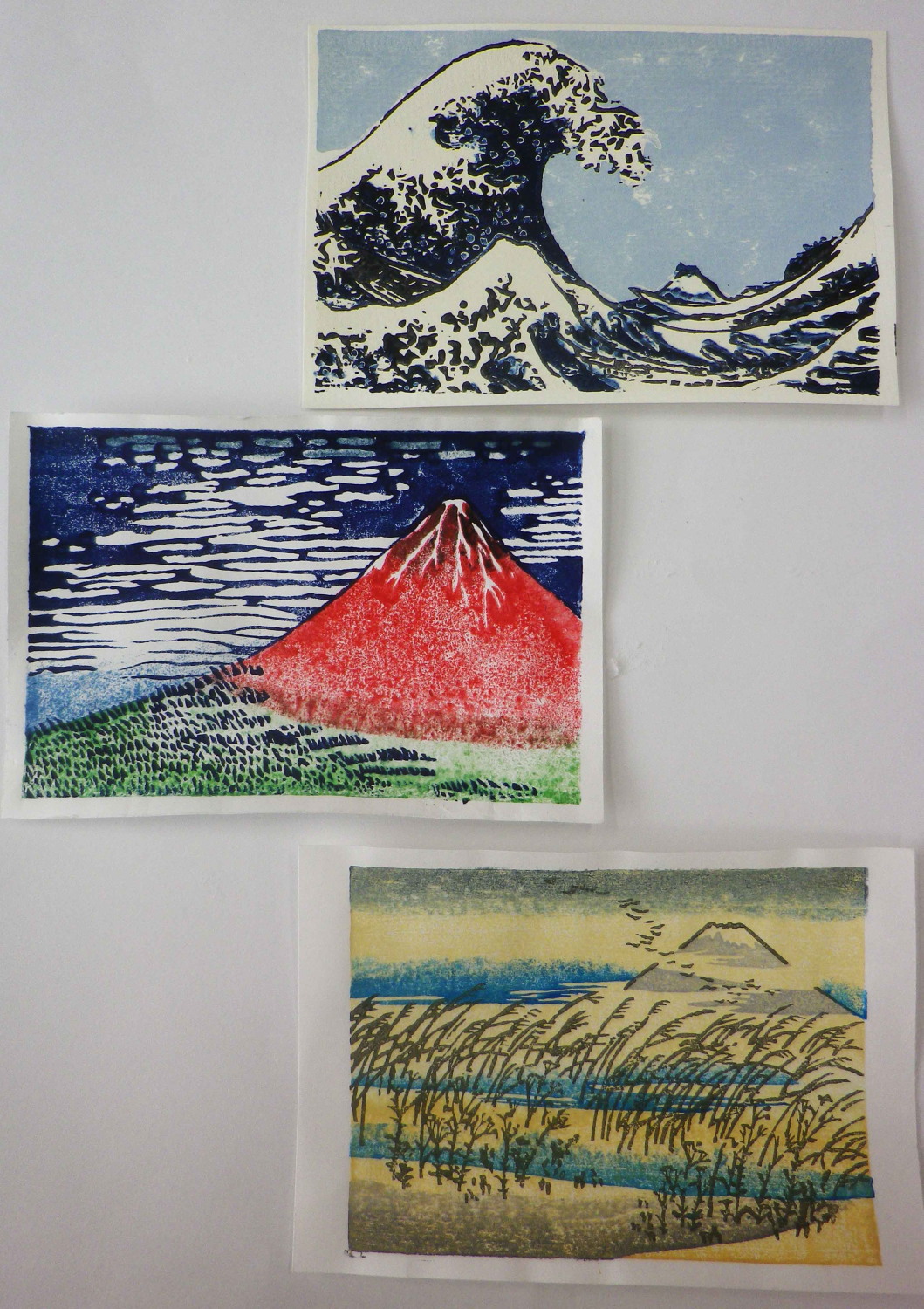 ふれあい土曜事業】多色刷りで富士山の版画をつくろう | 展覧会