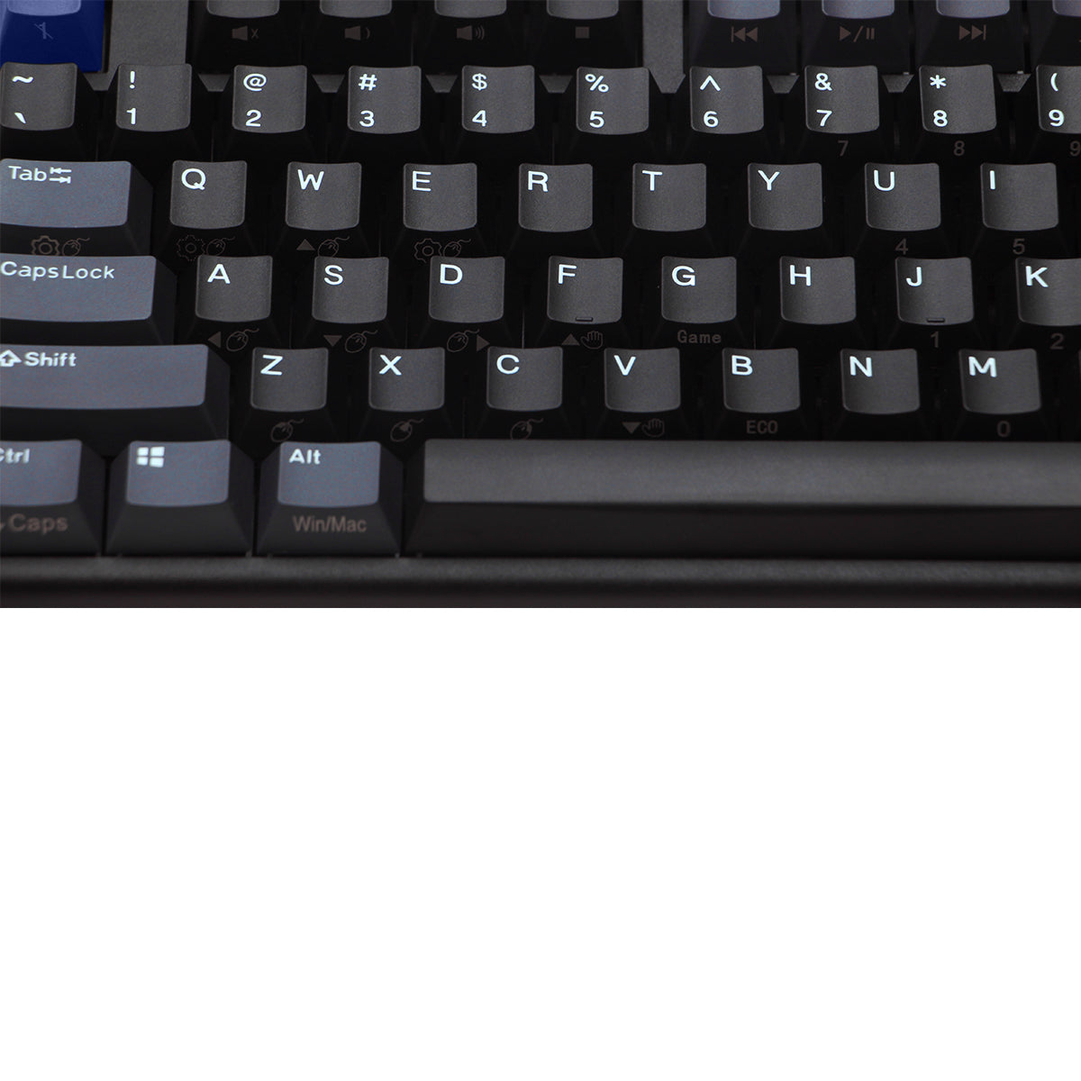 NiZ Micro82 静電容量無接点ワイヤレスキーボード 黒い