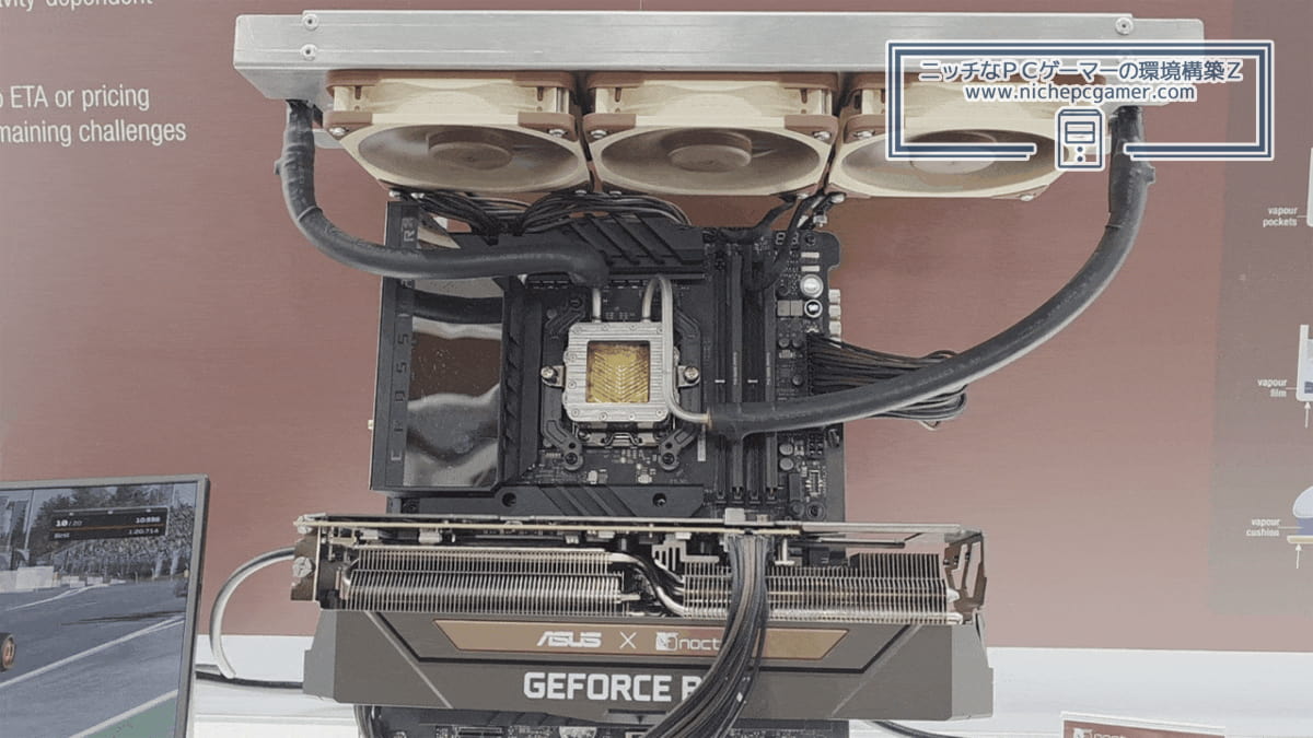 Noctua、ポンプ非搭載の簡易水冷CPUクーラーを開発中。可動部は