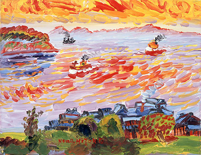 真作】 超珍品 三多図「 多福 多寿 多男子 」 野間仁根