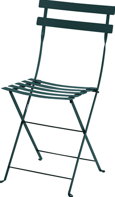 メタルフォールディングチェア／02シダーグリーン ｜ ニチエス