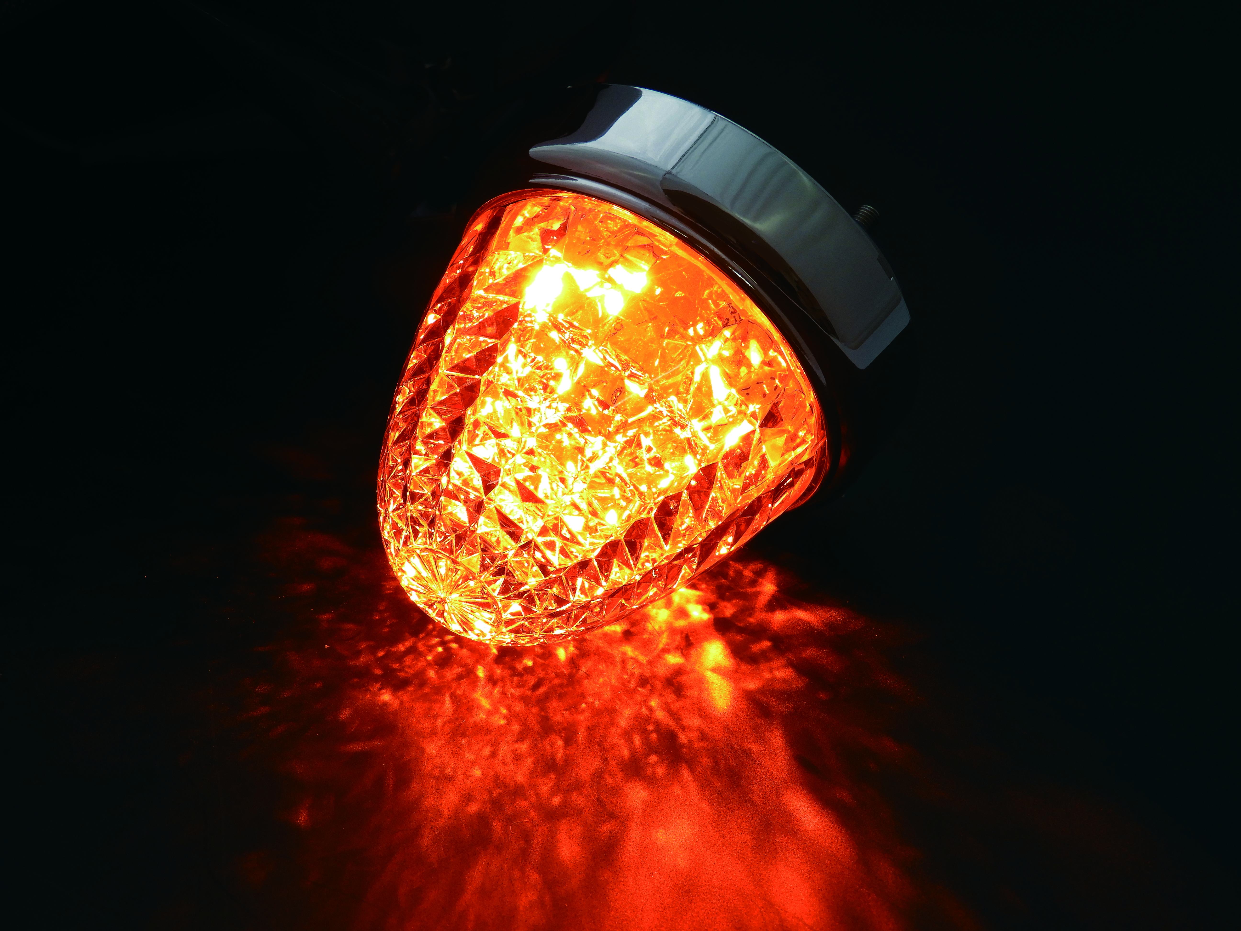 LEDクリスタルハイパワーマーカー AA 「激光」 アンバーレンズ