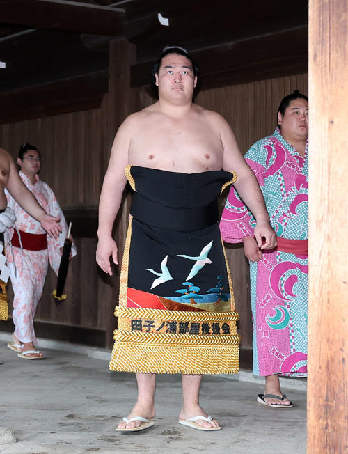 ご希望額まで値下げ～@伏原宣足(子爵) 明治天皇御製 相撲土俵入り 肉筆