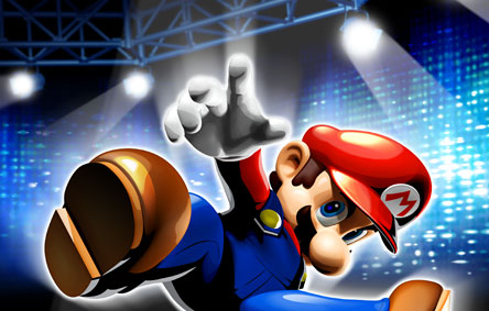 非売品】ダンスダンスレボリューション ウィズ マリオ B2 サイズ