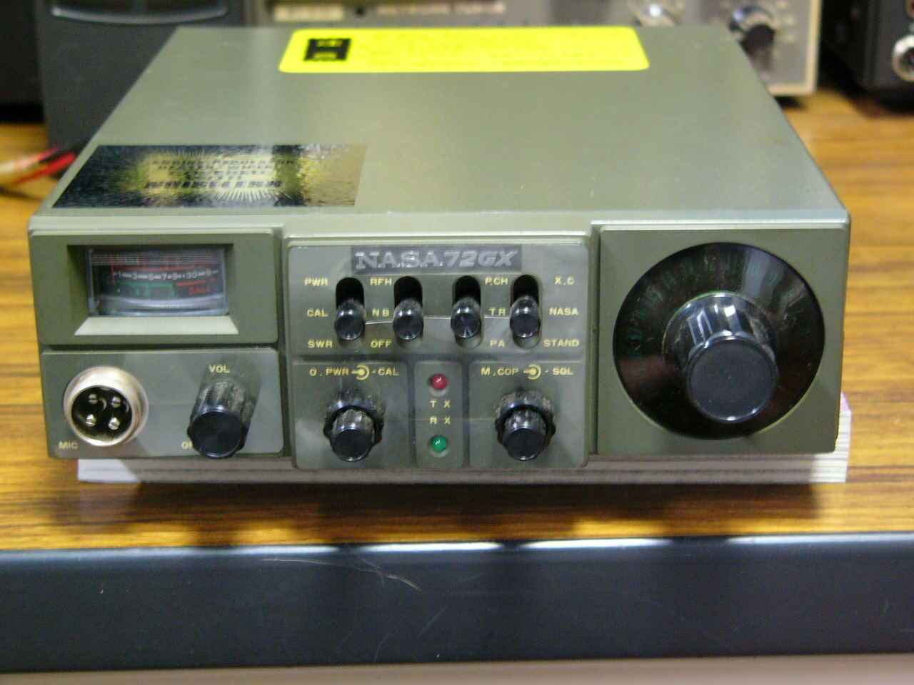 受信機 NASA 72GX NASA 72GX-Ⅱ 無線機 Yahoo!オークション - NASA