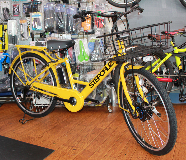ブリヂストン製の電動アシスト自転車ステップクルーズeが入荷いたし