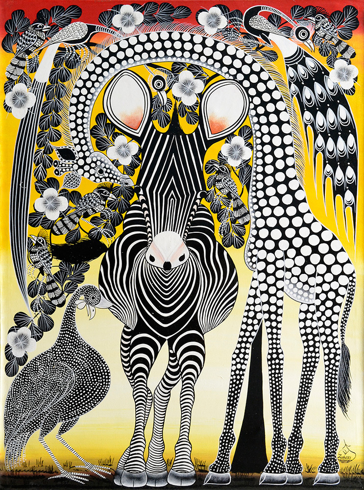 ティンガティンガ アフリカおばけ リランガ原画