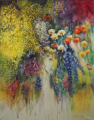 激レア❗二科展画家青山流水画伯少女未発表 激レア❗二科展画家青山