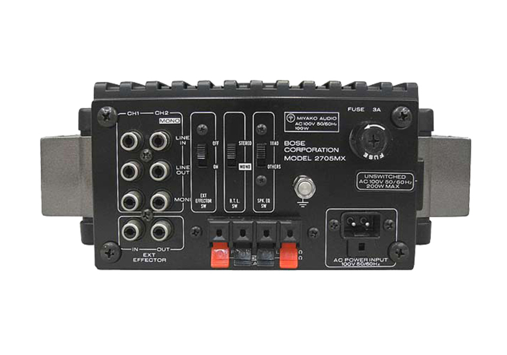 BOSE パワーミキサー 2705MX 本体 Amazon.co.jp: Bose 2705MX パワー