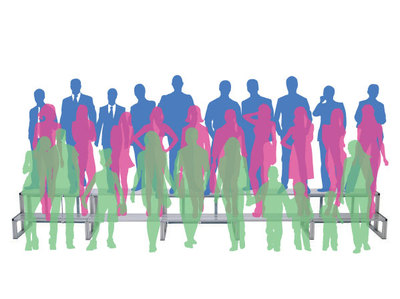 ひな壇(集合写真用)のレンタルなら西尾レントオール株式会社のレンタル