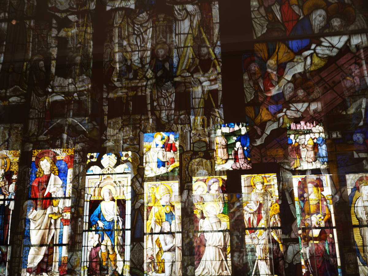 ルイスCティファニー ソルトセラー ファブリルガラス おうち美術館にs01