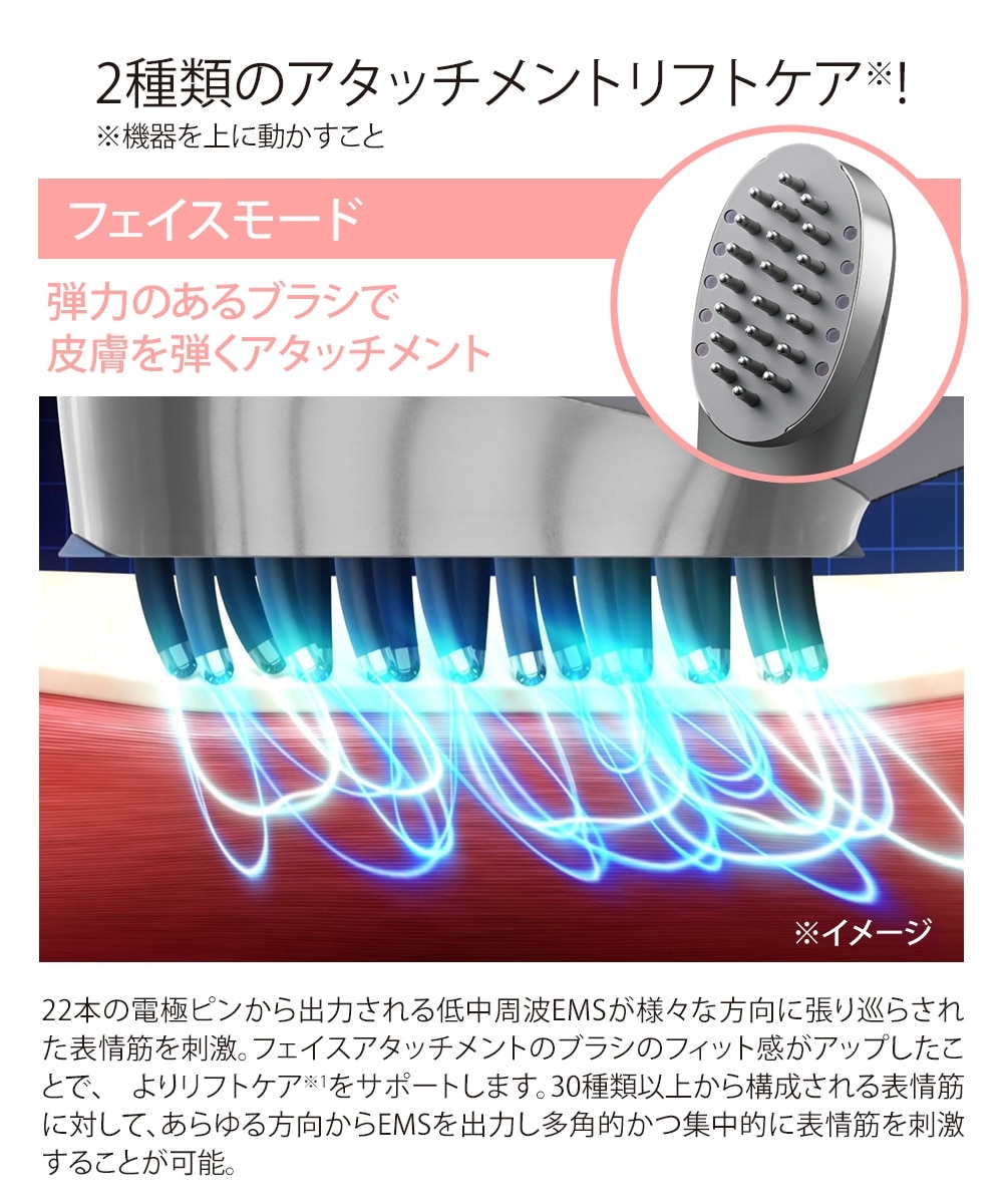 ミーゼ スカルプ リフト アクティブ＜美顔器＞ 通販【ニッセン】