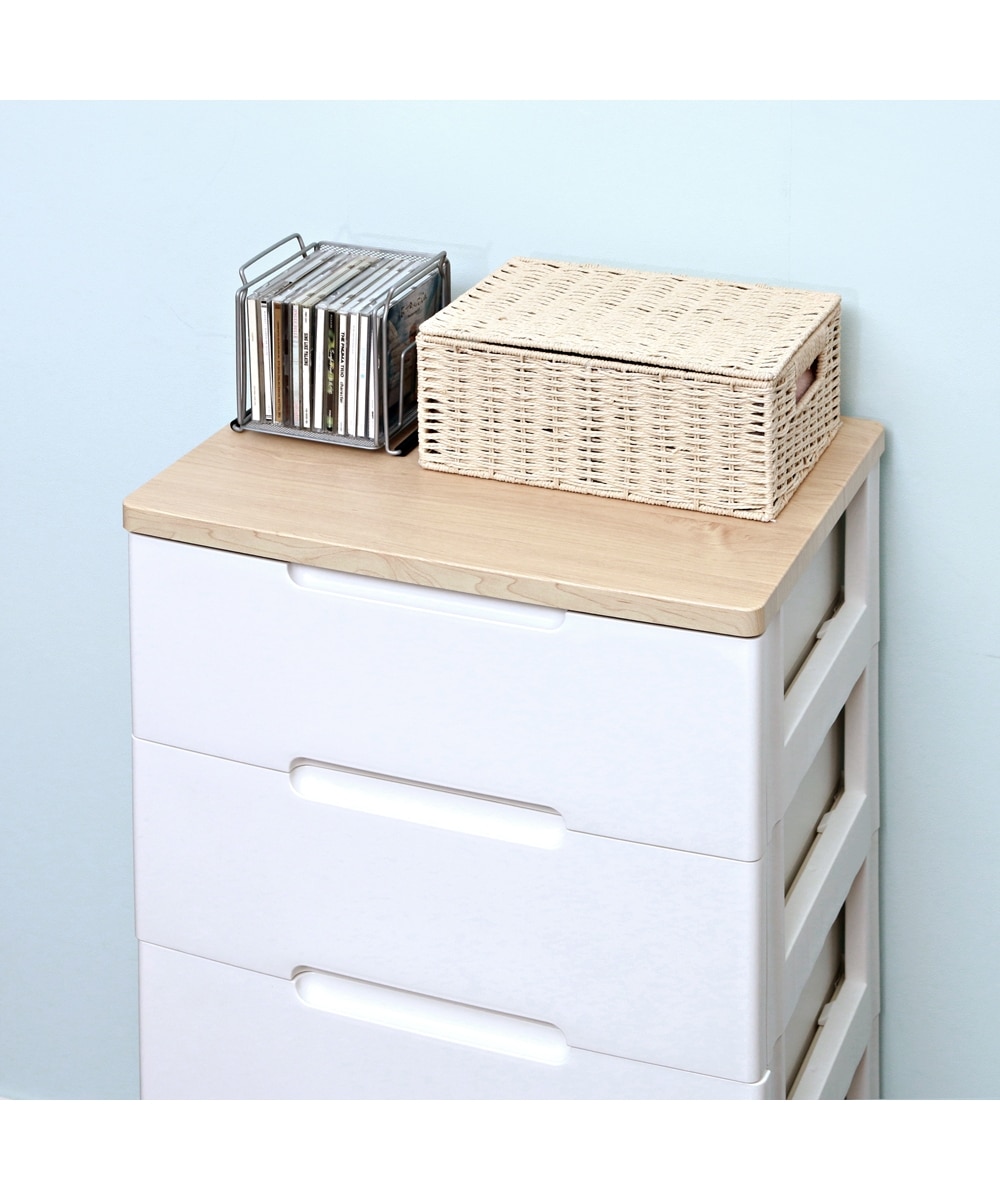 日本製】引き出しスムーズな木天板チェスト(スライドレール付き) 通販