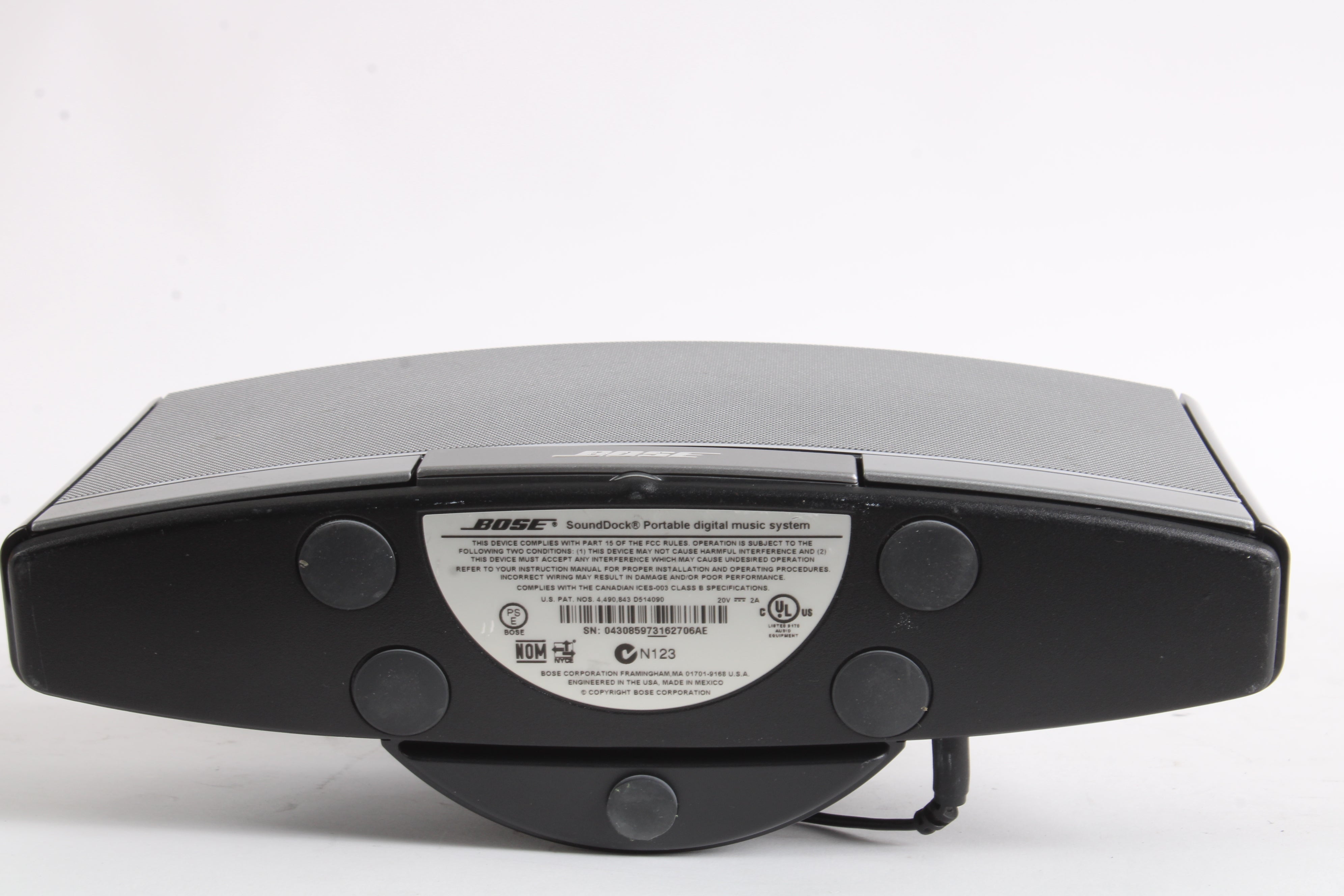 動作確認済】BOSE SoundDock N123 ボーズ サウンドドッグ Digital