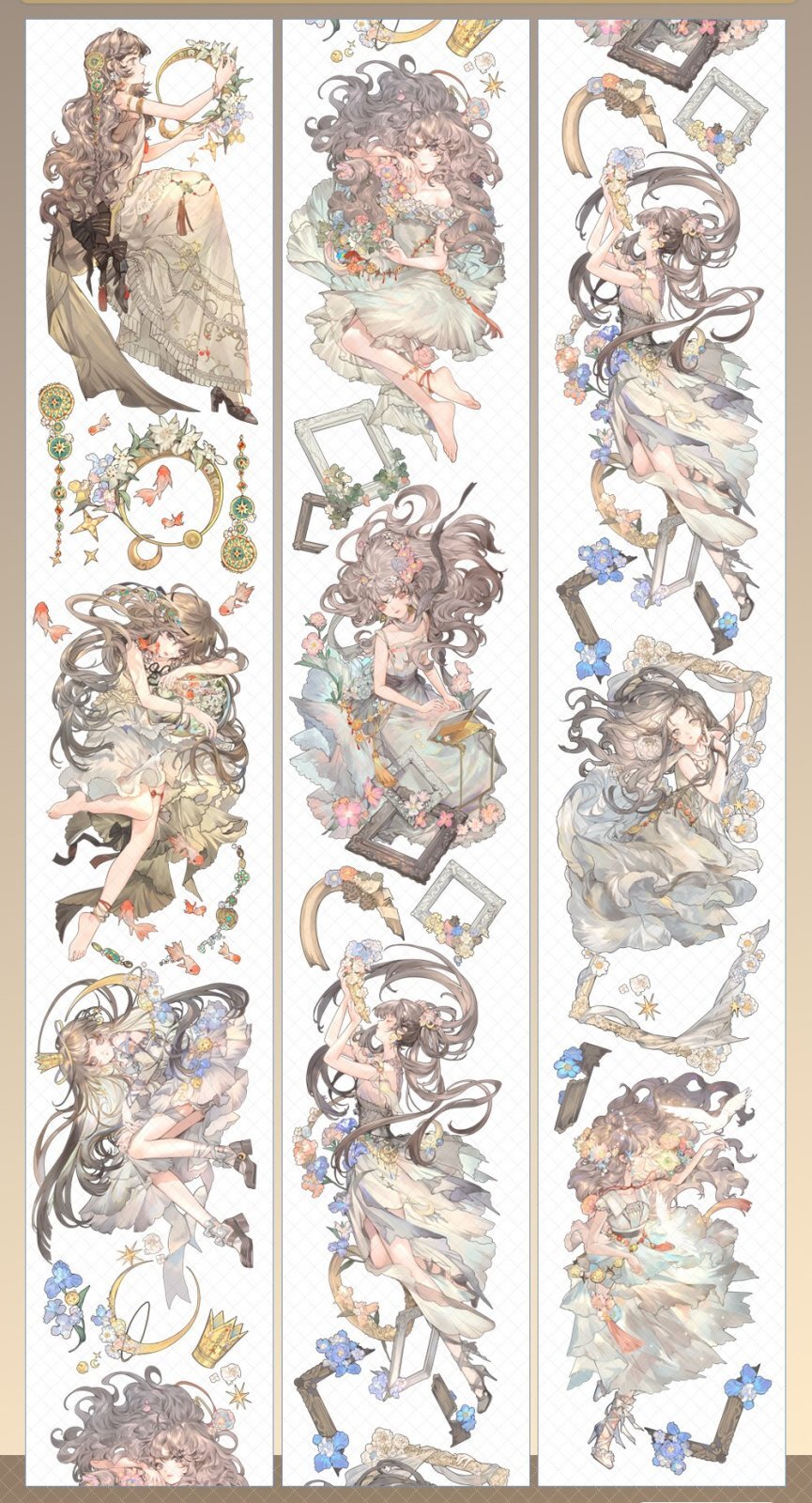 M1278.一木一横 硫晶翠蝶 マスキングテープ 贝壳光PET