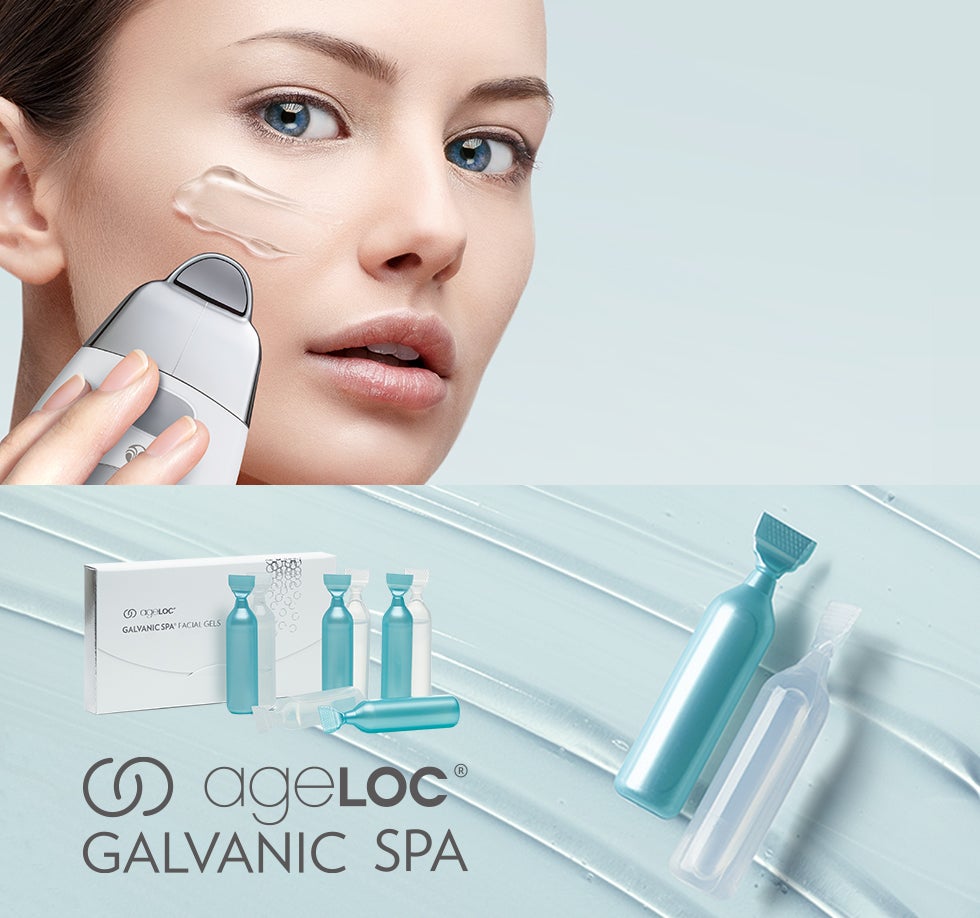 age LOC ガルバニックスパ本体＋facial GELS×2 age LOC ガルバニック