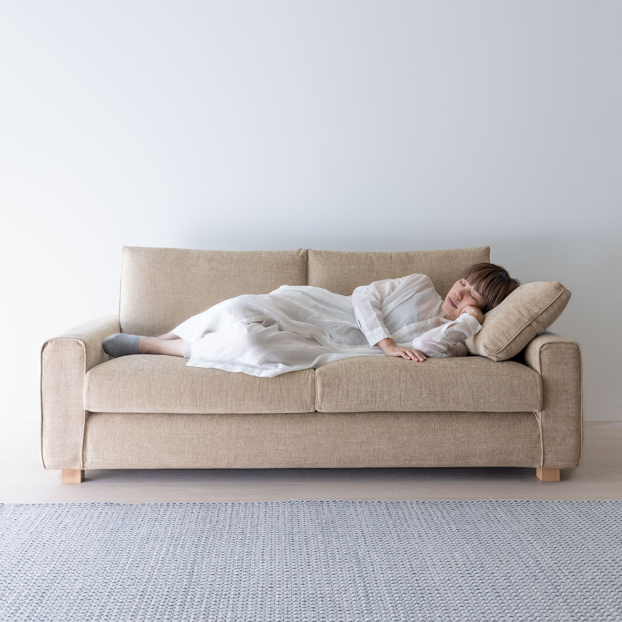 Welcome 3人掛け」 製品詳細ページ | 国産ソファブランド NOYES