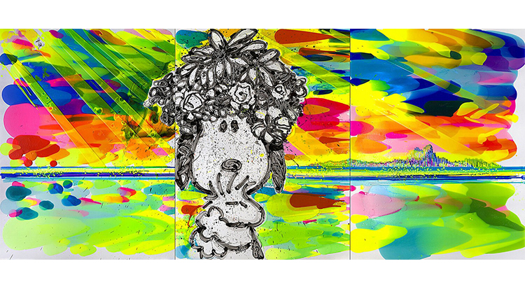 スヌーピー】ジグソーパズル トム・エバハート フレーム セット